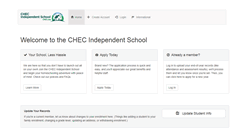 Desktop Screenshot of checevents.org