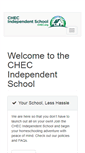 Mobile Screenshot of checevents.org